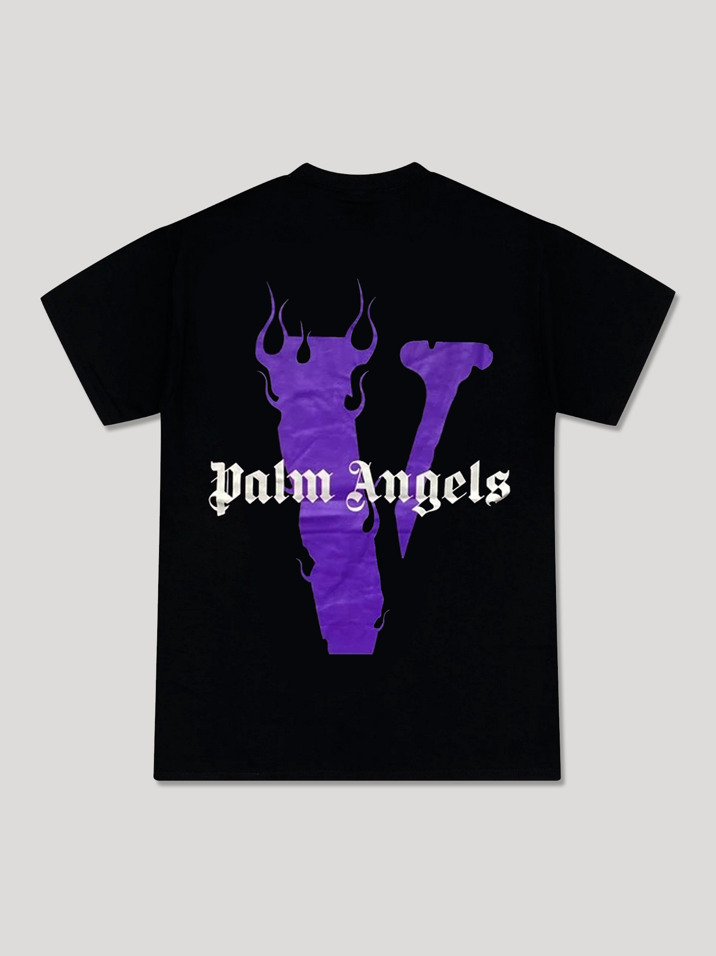 Palm Angels ft Vlone Morada y Negro